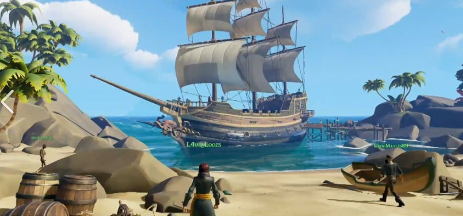GamePlay Sea of Thieves