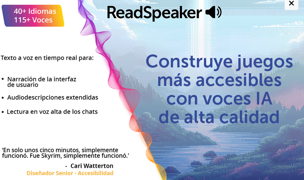 Descripción Readspeaker