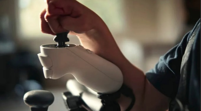 Xbox Adaptive Joystick de frente