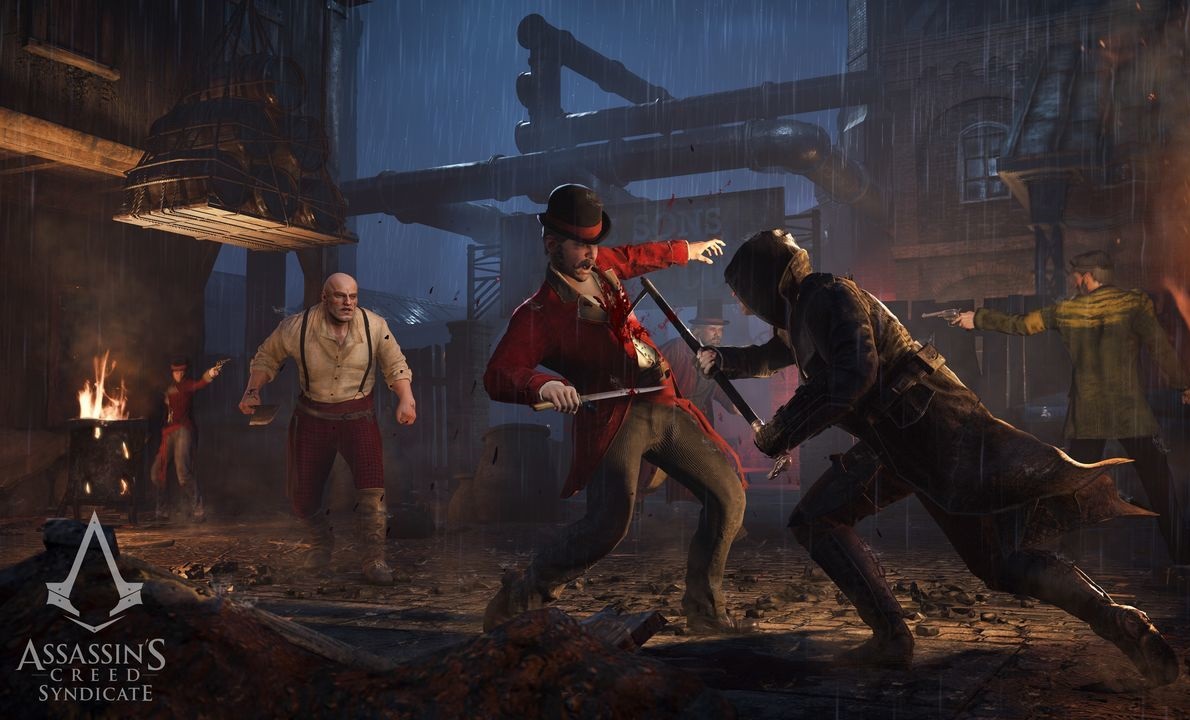 Assassin's Creed Syndicate Secuencia de Juego pelea