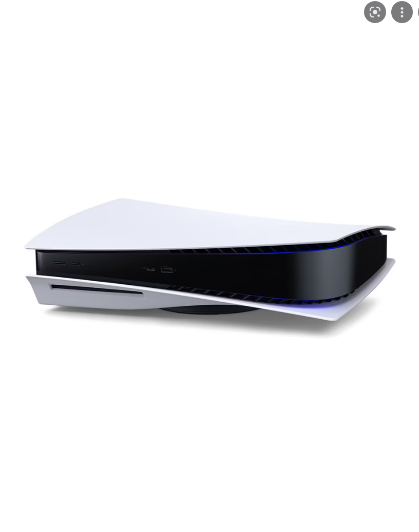 PlayStation 5 imagen de producto tumbada