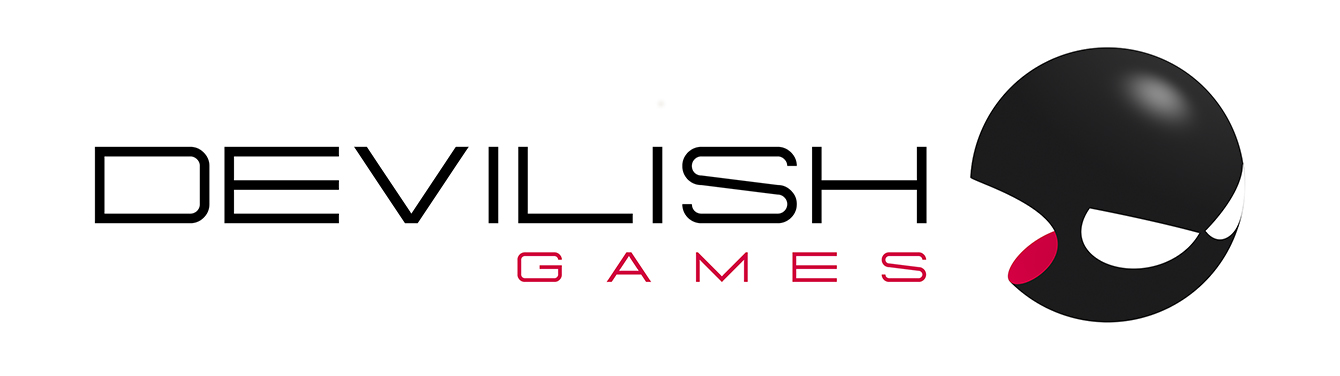 Logo de la compañía desarrolladora Devilish Games