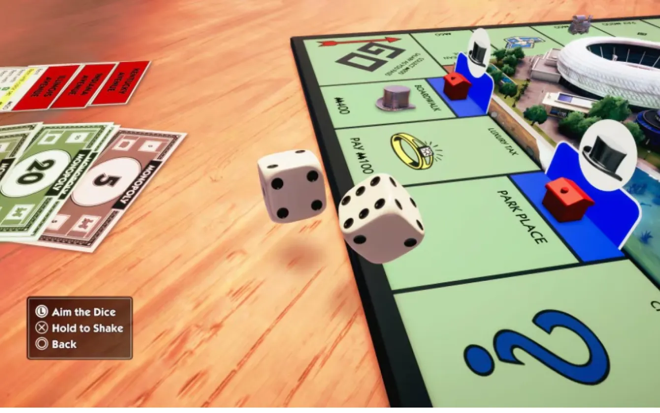 Ampliar Tablero Monopoly con dados