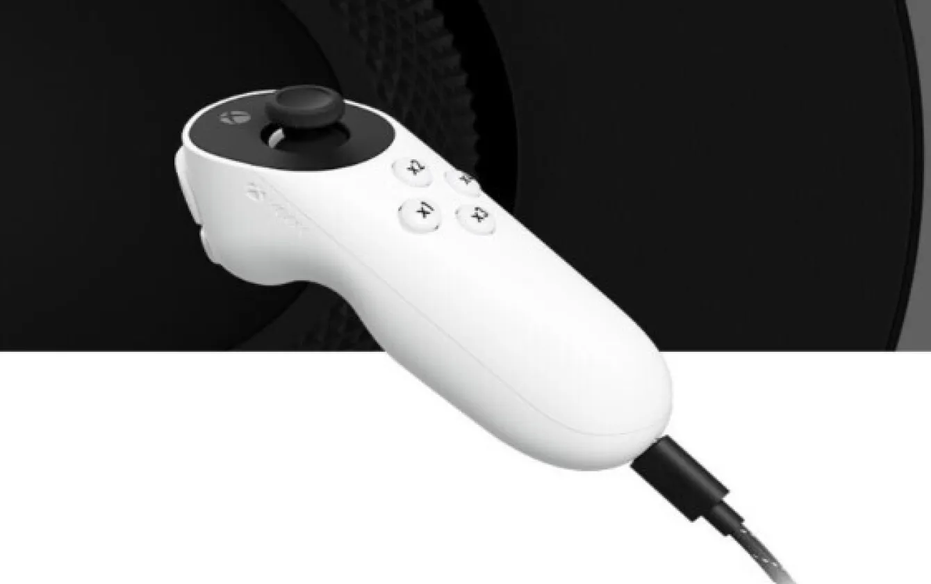 Ampliar Xbox Adaptive Joystick lateral