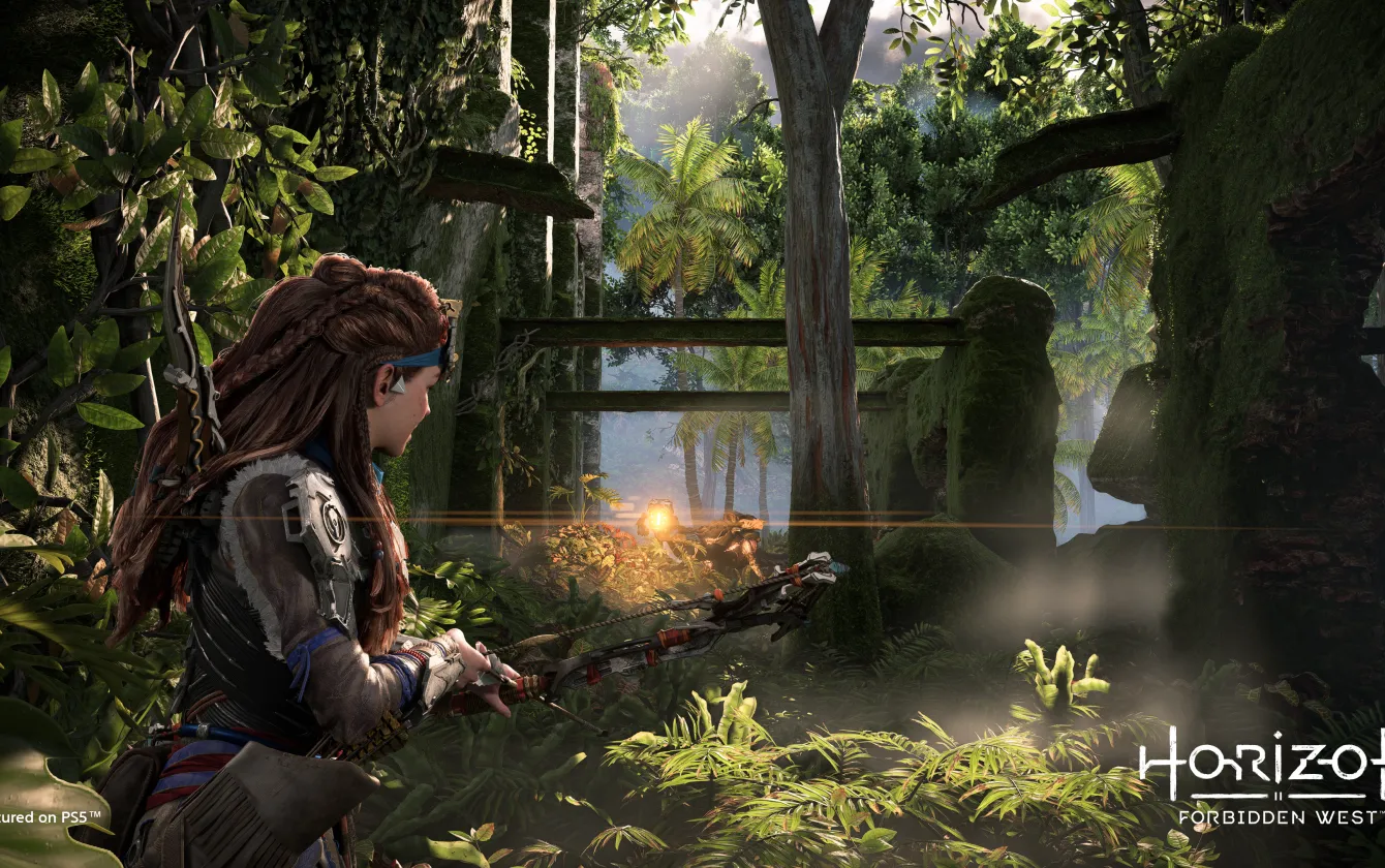 Ampliar Horizon Forbidden West Screen logo PS5 Jungle Ruins