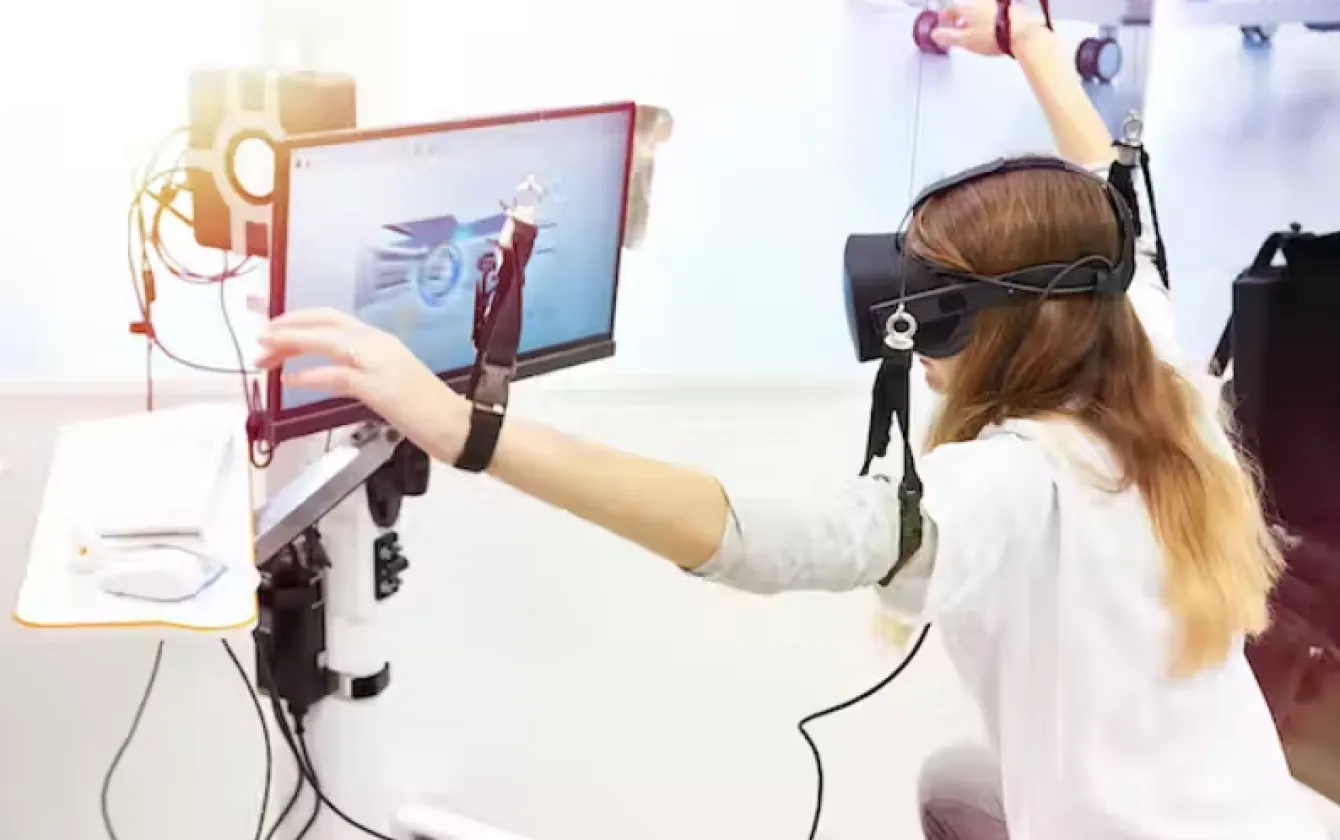 Ampliar Realidad virtual en el ámbito laboral