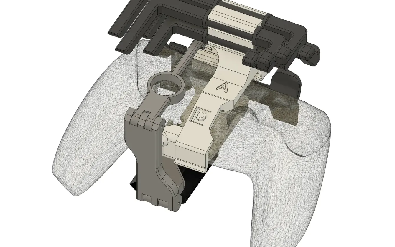 Imagen DualSense con una sola mano 4